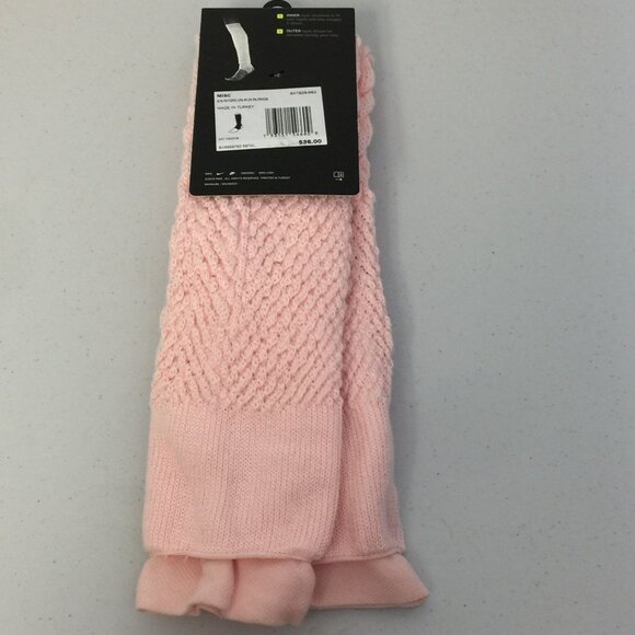 Nike Studio Women's Pink Leg Warmers with Stirrups OSFM - Picture 5 of 5